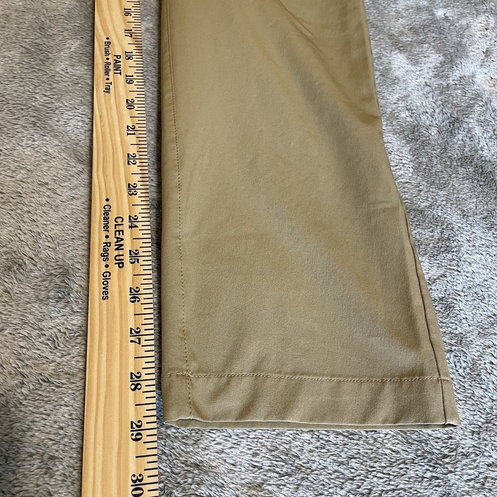 Fabletics Men's Size 34x29 The Only Pants Brown Stretch Performance Golf Casual - Picture 4 of 8